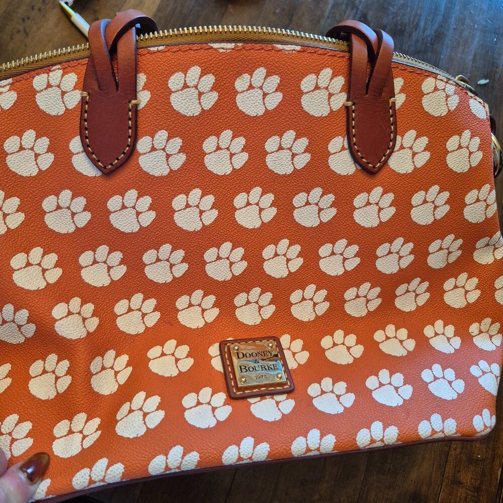 Clemson handbag